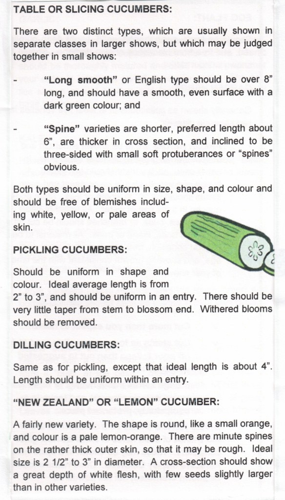 View Royal Garden Club Exhibitor's Handbook for Vegetables and Fruits