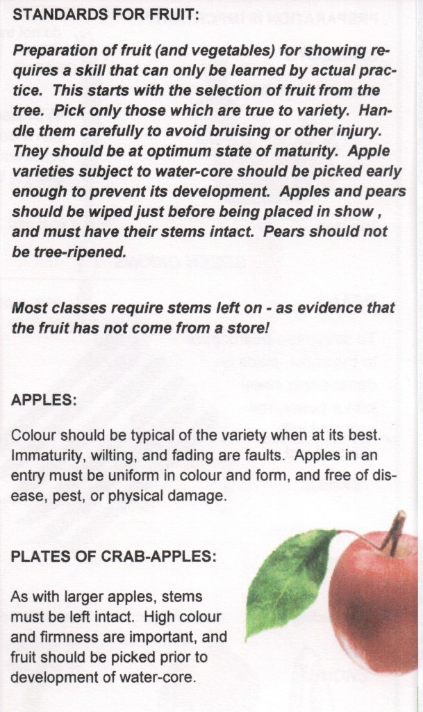 View Royal Garden Club Exhibitor's Handbook for Vegetables and Fruits