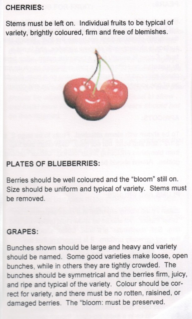 View Royal Garden Club Exhibitor's Handbook for Vegetables and Fruits